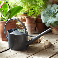 Large Indoor Watering Can - Soft Grey