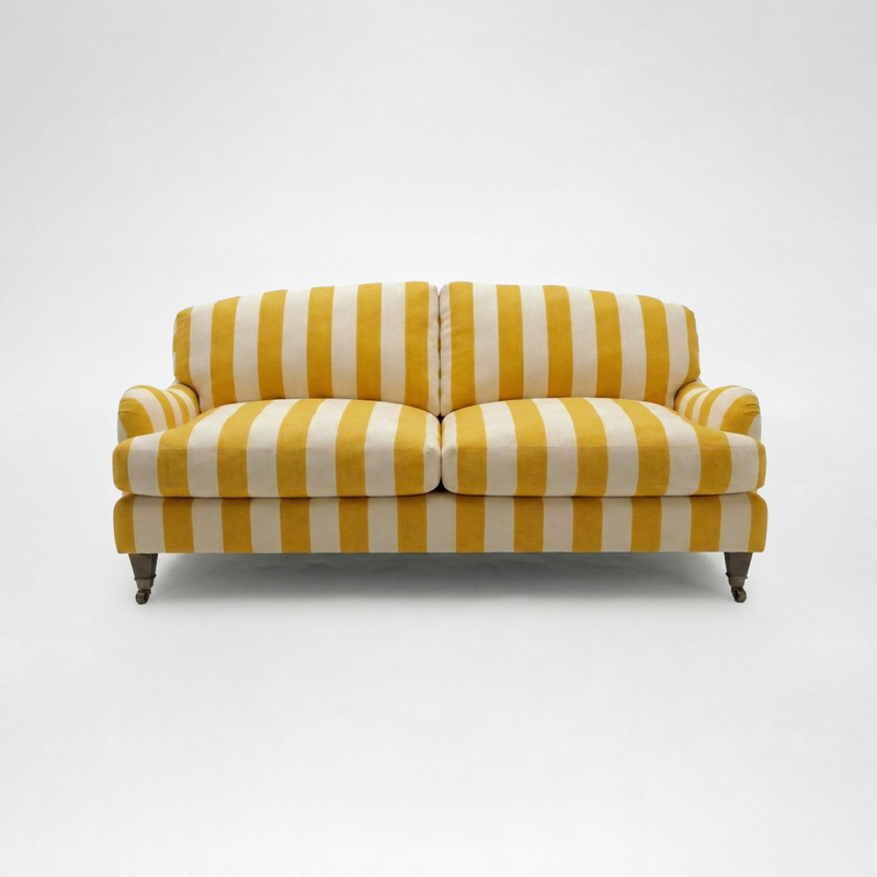 Isobel 2.5 seater sofa in Dandelion Stripes