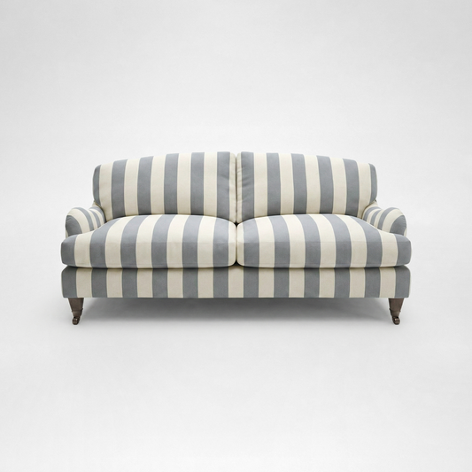Isobel 2.5 seater sofa in Garden Grey Stripes