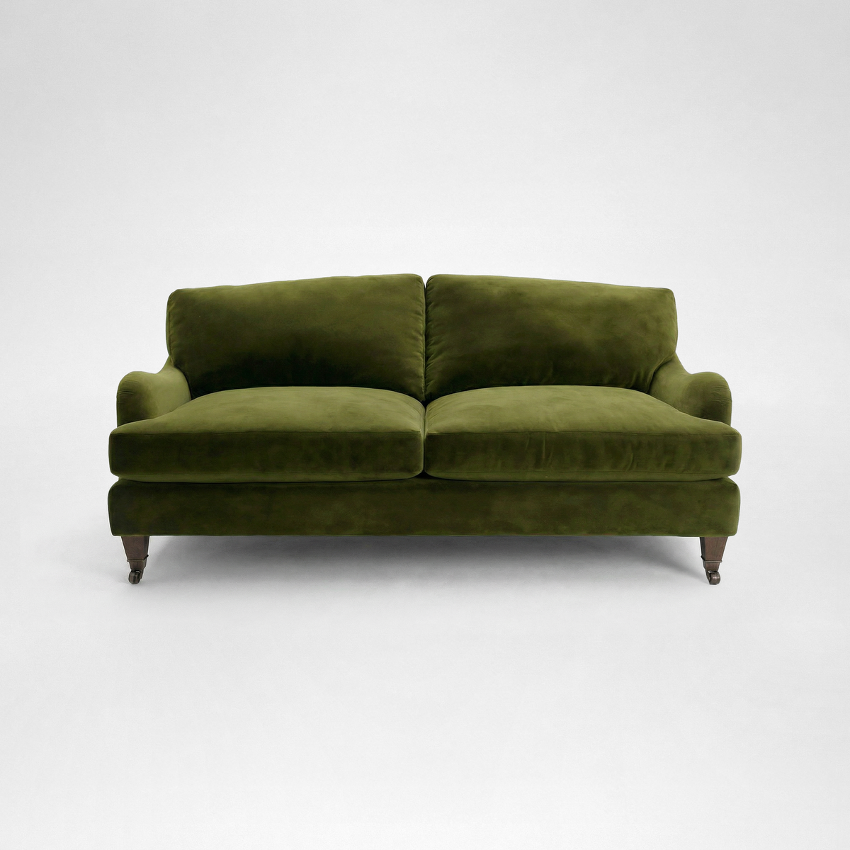 Isobel 2.5 seater sofa with Pelham Moss Velvet