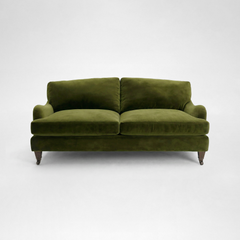 Isobel 2.5 seater sofa with Pelham Moss Velvet
