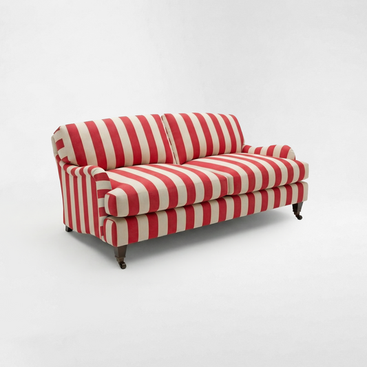 Isobel 2.5 seater sofa in Petunia Stripes