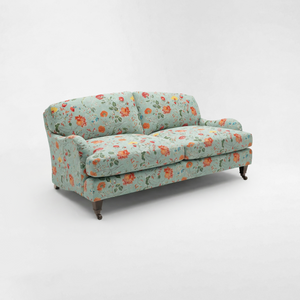 Isobel 2.5 seater sofa with Big Back Cushion in Wildwood Duck Egg