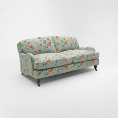 Isobel 2.5 seater sofa with Big Back Cushion in Wildwood Duck Egg