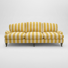 Isobel 4 seater sofa in Dandelion Stripes