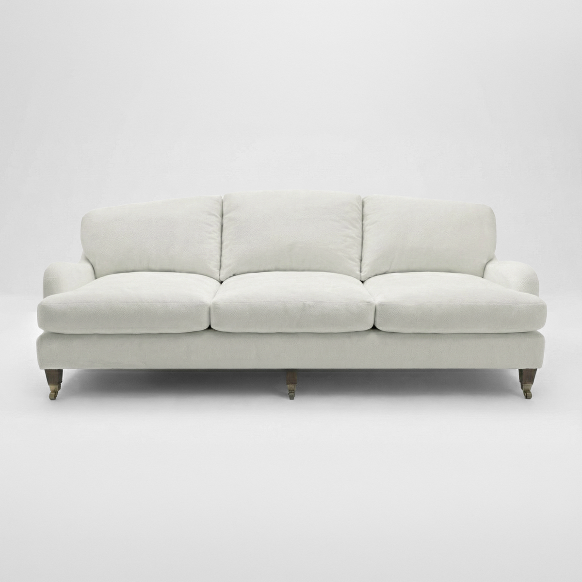 Isobel 4 seater sofa in Cotton Linen Cool Coconut