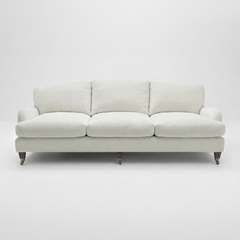 Isobel 4 seater sofa in Cotton Linen Cool Coconut