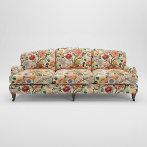Isobel 4 seater sofa in Magnolia Cream Blue