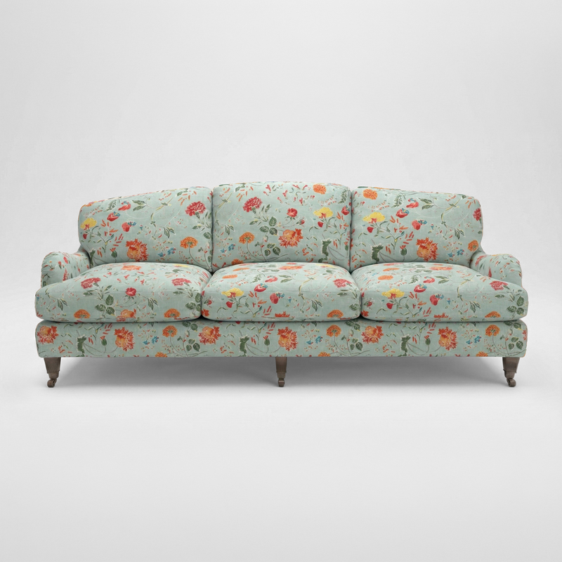 Isobel 4 seater sofa in Wildwood Duck Egg