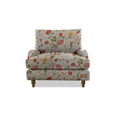 Isobel Armchair with Big Back Cushion in Wildwood Ivory