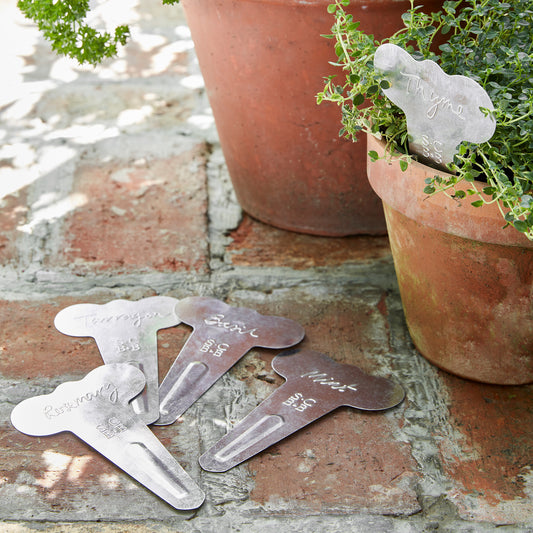 Metal Herb Labels