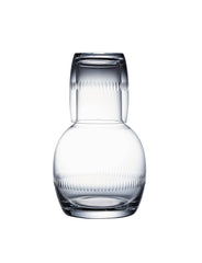Carafe and Glass with Spears Design by Vintage List