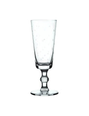 Four Champagne Flutes with Stars Design by Vintage List