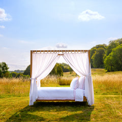 Arbor 4 Poster Wooden Bed (Sprung Slats)