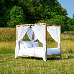 Arbor 4 Poster Wooden Bed (Sprung Slats)