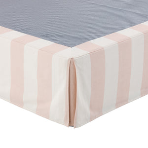 Celeste Bed in Blush Ivory Stripe