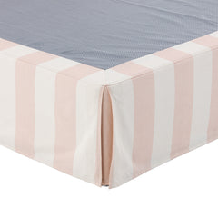 Celeste Bed in Blush Ivory Stripe