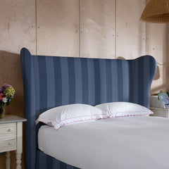 Celeste Bed in Navy Marine Stripe