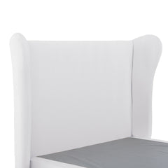 Celeste Bed in Cotton Linen Snow Drop