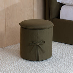 Lulabelle Bedside Drum in Olive