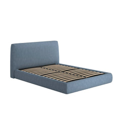 MIRA King Ottoman Bed in Blue
