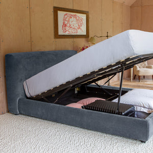 MIRA Ottoman Bed in Blue