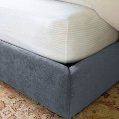 MIRA King Ottoman Bed in Blue