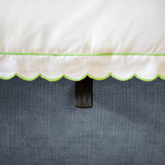 MIRA King Ottoman Bed in Blue