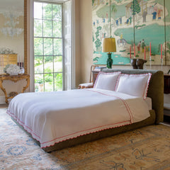 MIRA King Ottoman Bed in Olive