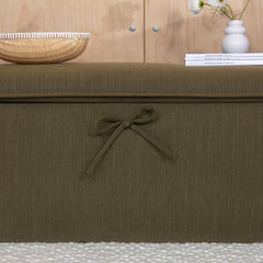 Pillowrest Blanket Box in Olive