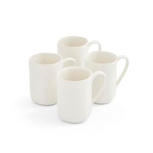 Cream Arbor Mug - Set of Four