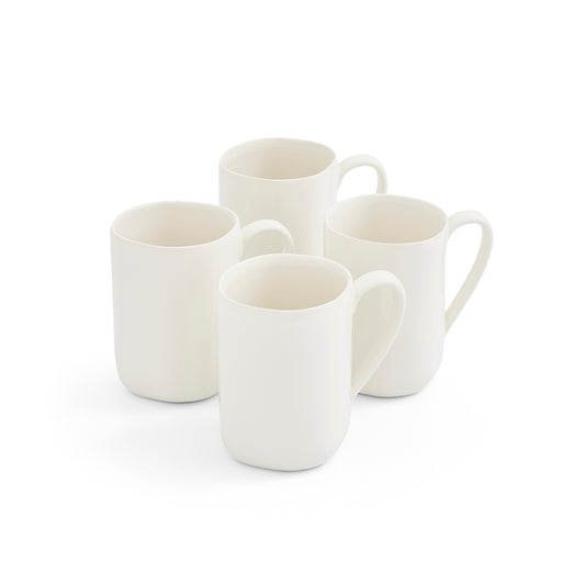 Cream Arbor Mug - Set of Four