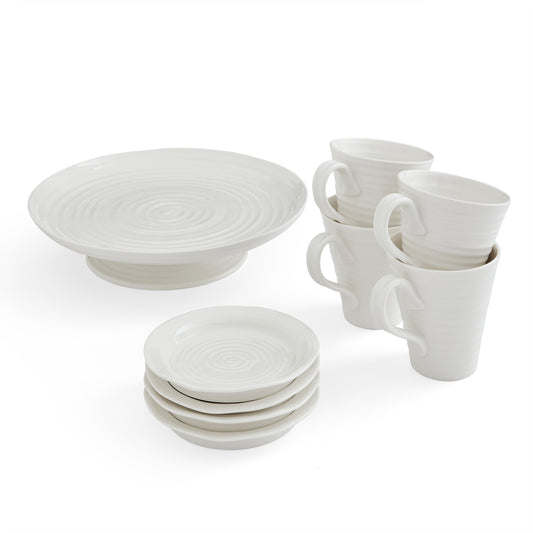 White Porcelain Afternoon Tea Set