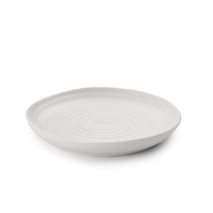 White Porcelain Coupe Side Plates - Set of Four