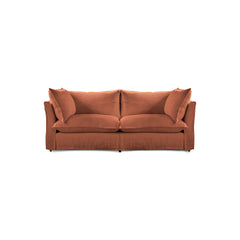Coco 2.5 Seater Sofa Bed in Cayenne Linen - Made to Order