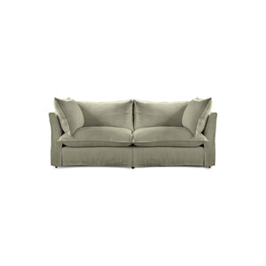 Coco 2.5 Seater Sofa Bed in Hemp Linen - Made to Order