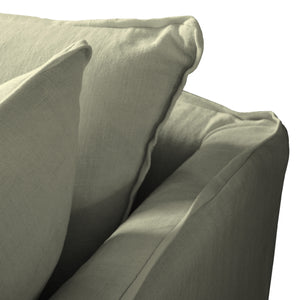 Coco 2.5 Seater Sofa Bed in Hemp Linen - Made to Order
