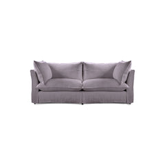 Coco 2.5 Seater Sofa Bed in Lilac Linen - Made to Order