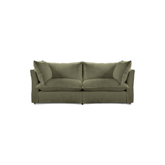 Coco 2.5 Seater Sofa Bed in Sage Linen - Made to Order