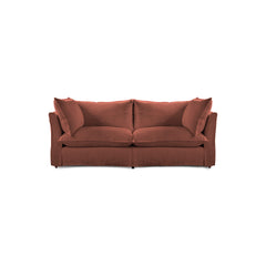 Coco 2.5 Seater Sofa Bed in Sweet Briar Linen - Made to Order