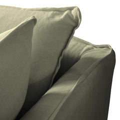 Coco 2.5 Seater Sofa Bed in Taupe Linen - Made to Order