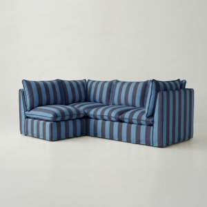 Coco L-Shaped Sofa in Customer's Own Material - Made to Order