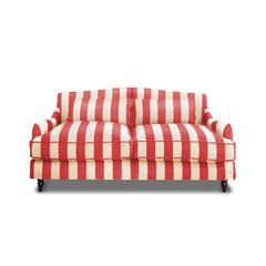 Felix 2.5 seater sofa in Petunia Stripes