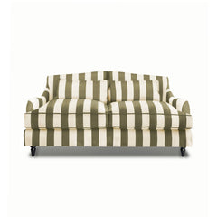 Felix 2.5 seater sofa in Spring Green Stripes