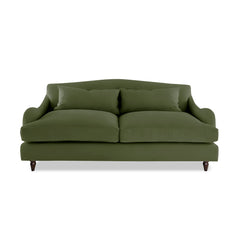 Isobel 3 seater sofa in Cotton Linen Evergreen