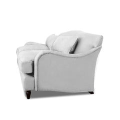 Isobel 3 seater sofa in Cotton Linen Snow Drop