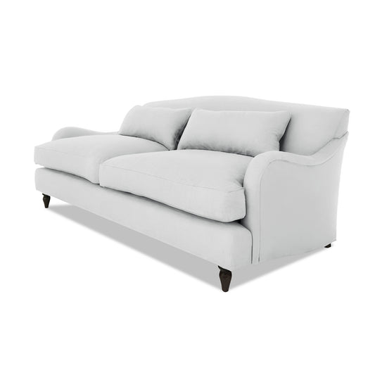 Isobel 3 seater sofa in Cotton Linen Snow Drop