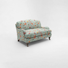 Isobel Loveseat with Big Back Cushion in Wildwood Duck Egg