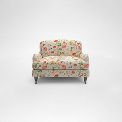 Isobel Loveseat with Big Back Cushion in Wildwood Ivory