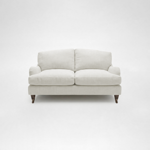 Isobel 2 seater sofa with Big Back Cushion in Cotton Linen Cool Coconut